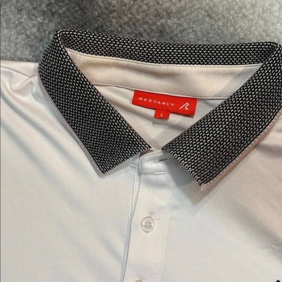 Redvanly Light Pink Darby Mens Golf Dallas National 2002 Polo Shirt Large - Picture 4 of 6